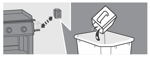 Griddle Maintenance Grease Catch