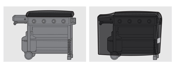 Griddle Maintenance Storing